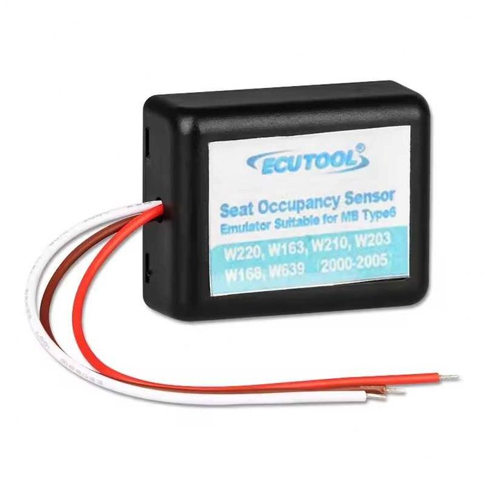 Emulator SRS plasa scaun pasager cantar Mercedes , server priza electrice