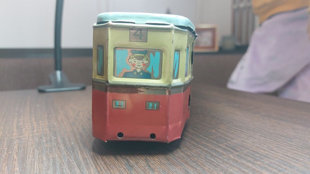 Jucarie veche tramvai romanesc Agatex