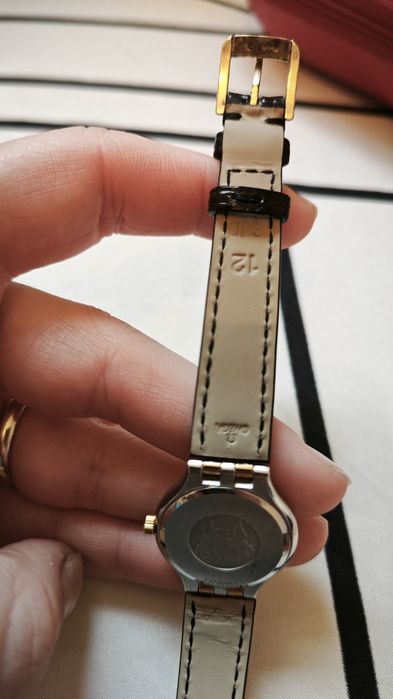 Ceas OMEGA De Ville Swiss Made Ladies Quartz 18K Gold Plated