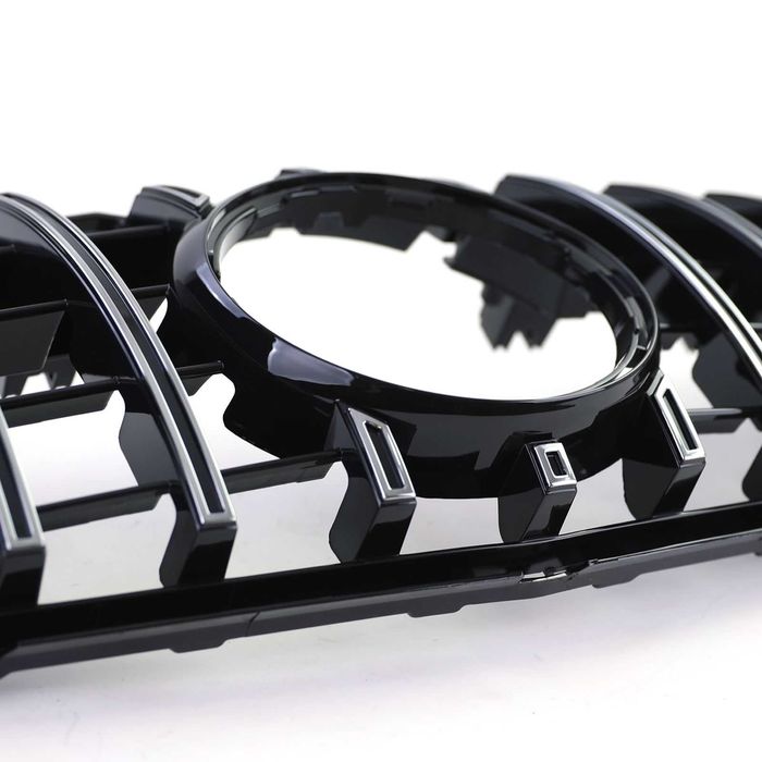 Решетка Мерцедес ГЛК 2008-2012 Черна с хром Mercedes GLK преди фейс