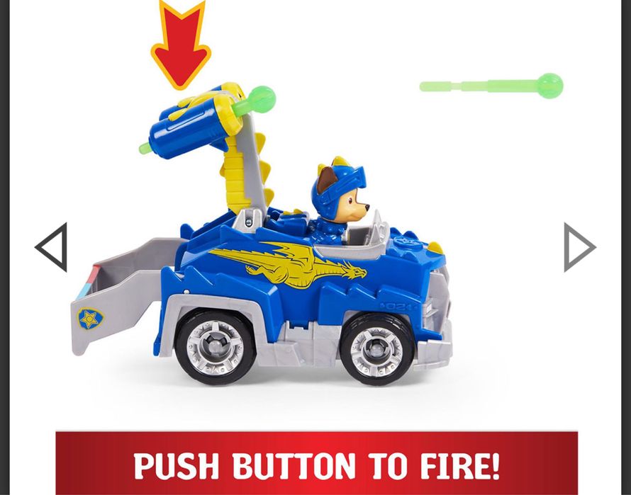 Пес Патрул - Rescue Knights: Превозното средство на Чейс