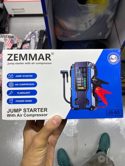 Jump starter pover bank power bank nasosliy