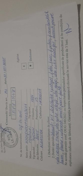 Hyundai Tucson 2.0 diesel