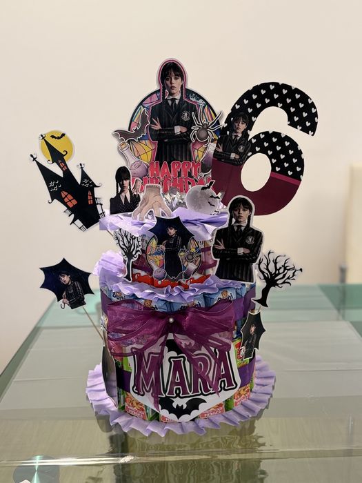 Torturi din dulciuri ambalate pentru Gradinite si Scoli