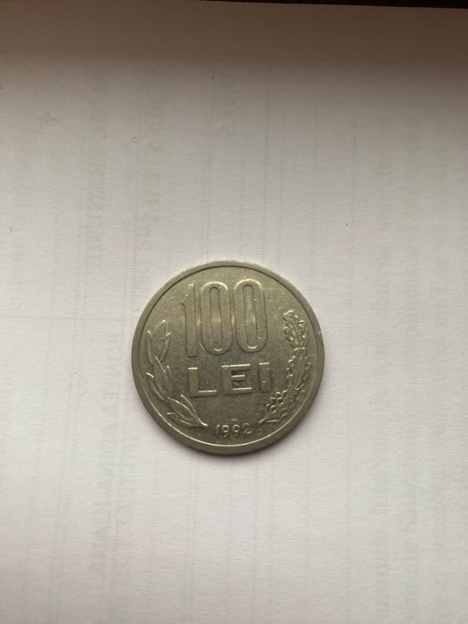 Monezi 100 lei din 1992, 1993 si 1994