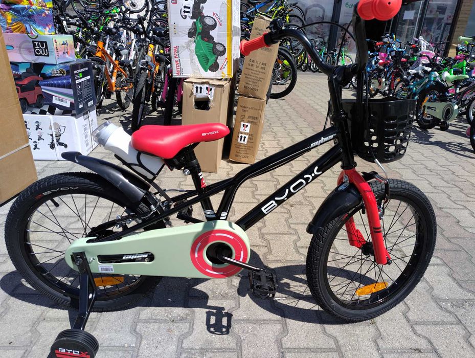 BYOX Велосипед 18" CYBER черен