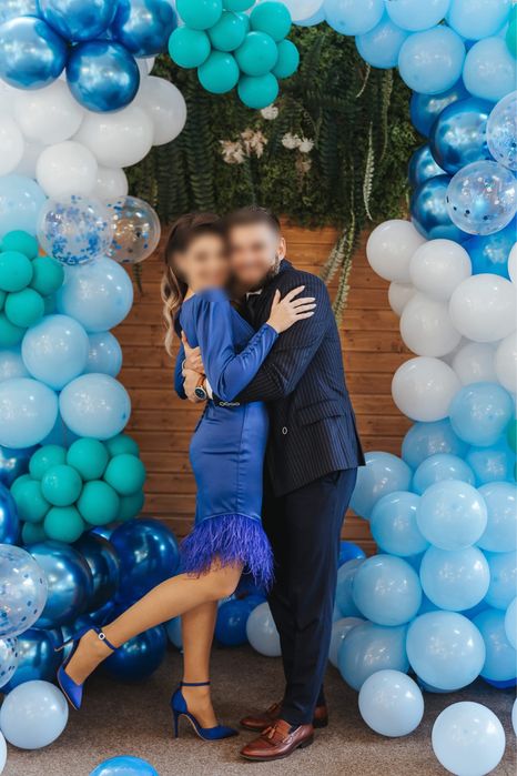 Rochie cu pene marime xs-s