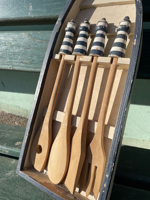 Дървени бъркалки за стена/ морски