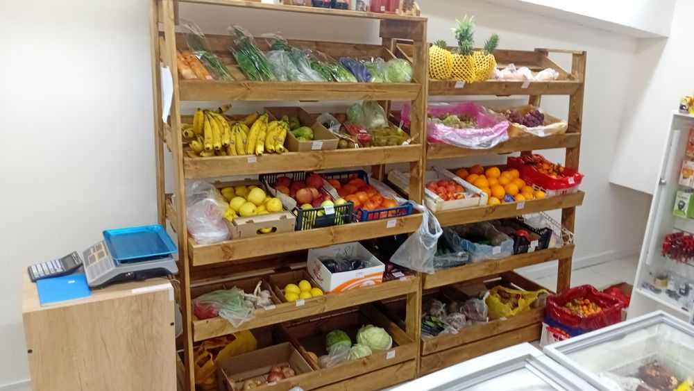 Стеллаж на овощной