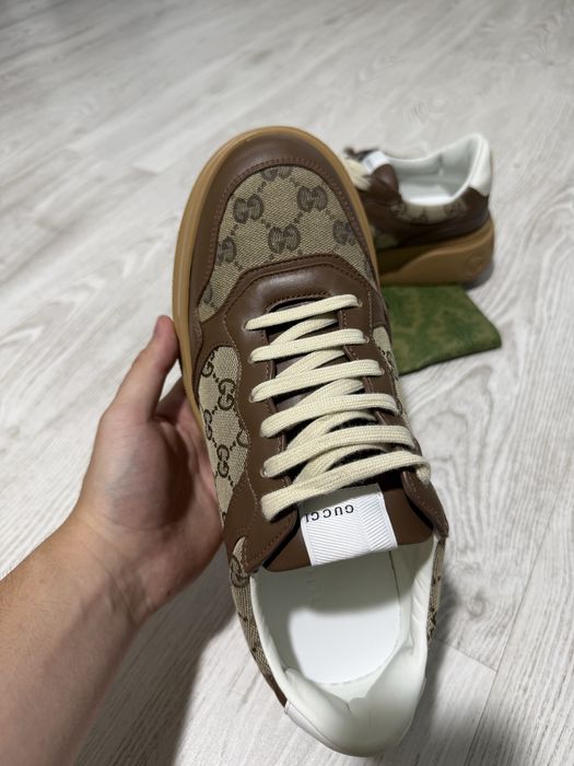 Adidasi gucci leather barbati