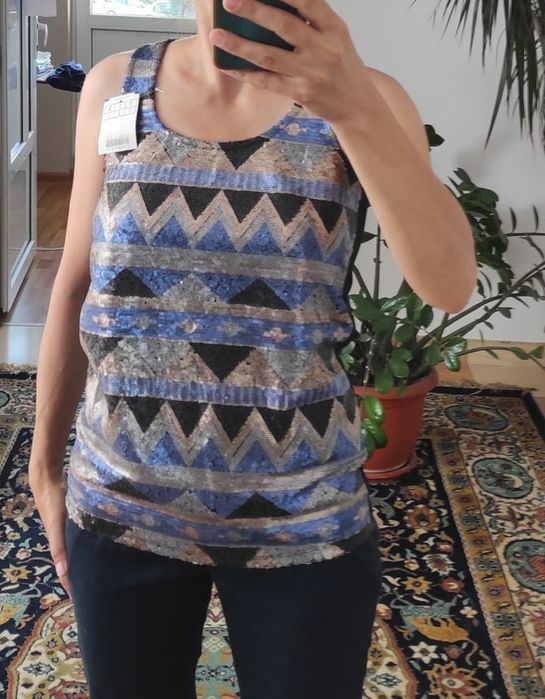 Bluza cu paiete marime S