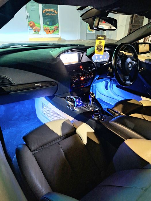 BMW 635d E63 | 286 к.с. | M-Pack | Harman Kardon | Десен волан | Нов внос