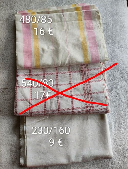 Ленени покривки и платове