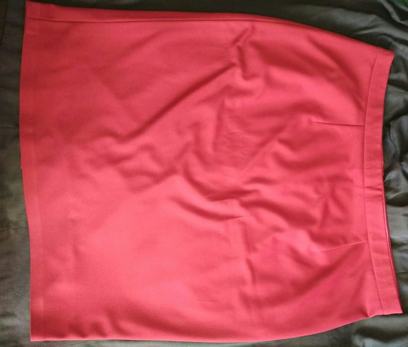 Женский костюм темно-бордового цвета большого размера