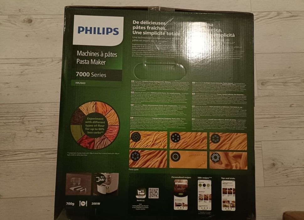 Aparat/masina de facut paste Philips HR 2660 Pasta Maker  7000 series