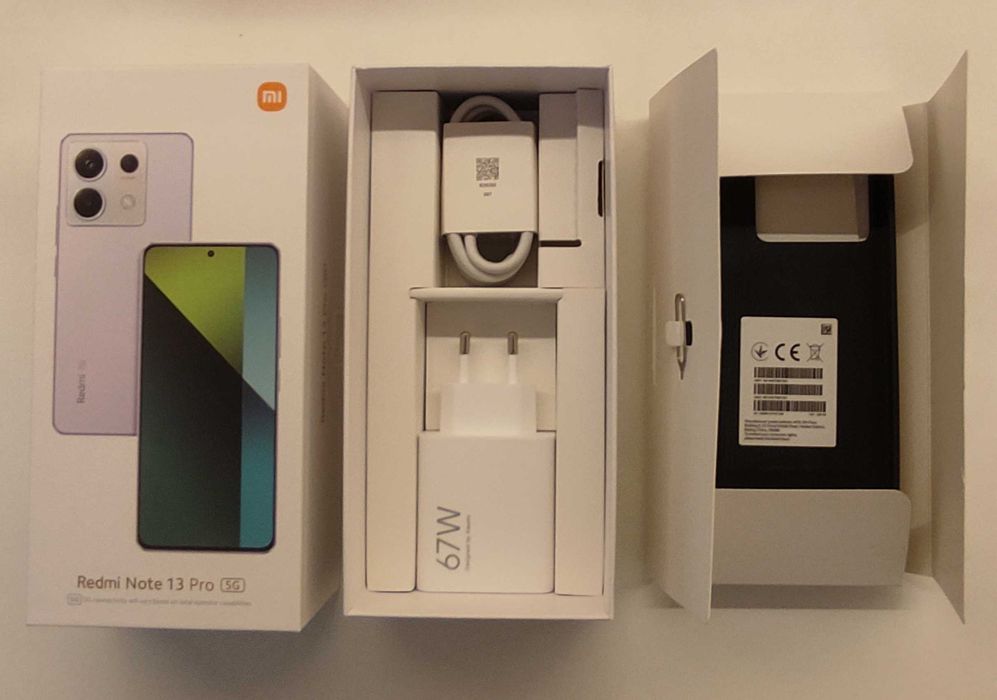 Redmi Note 13 Pro 5G 8/256GB гаранционен + допълнителни аксесоари