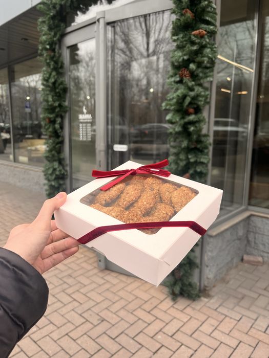 Домашнее овсяное печенье