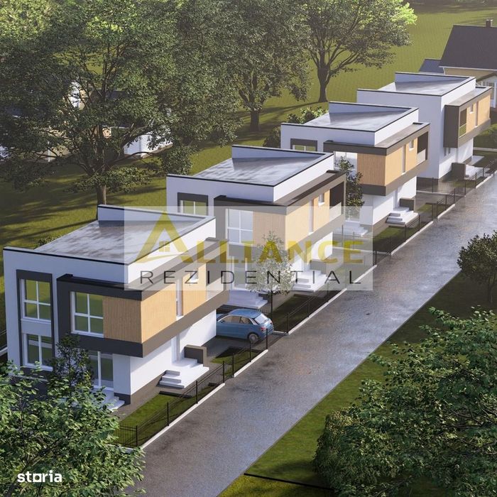 Vila individuala 4 camere 3 baie curte 210mp