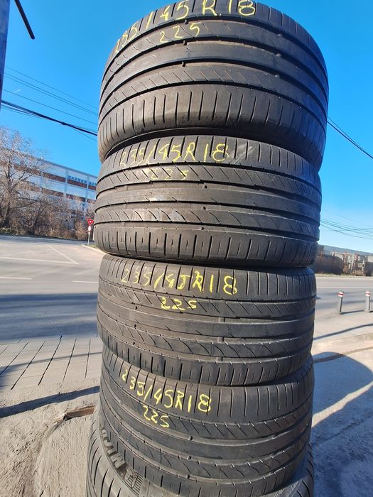 4 anvelope vara 235/45r18 Continental Montaj Gratuit
