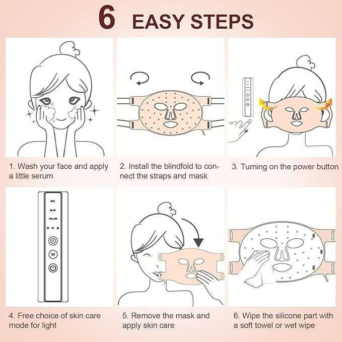 LED маска за лице - Spectral Mask Instrument - Anty Age