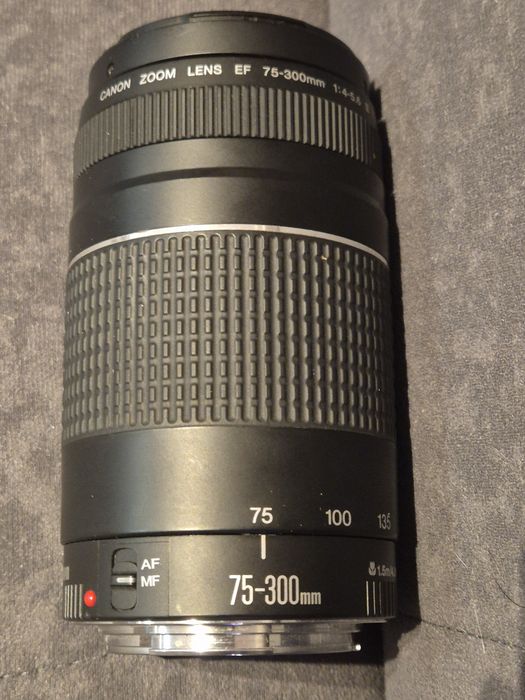 Obiectiv Canon EF 75-300mm f/4-5.6 III Zoom Lens, nou, în cutie