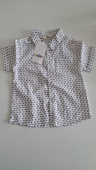 Детска риза със слончета CikoBY