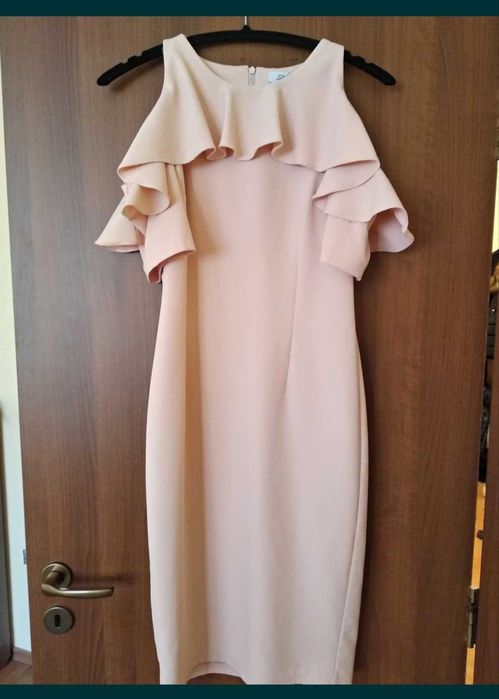 Рокля пепел от рози, размер 36