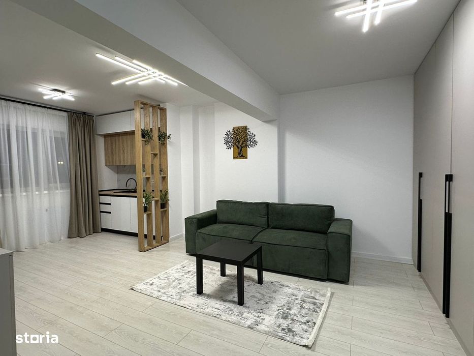 Apartament 2 camere  tip studio, spațios, prima închiriere
