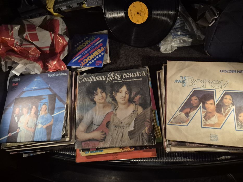 Колекция грамофонни плочи винил