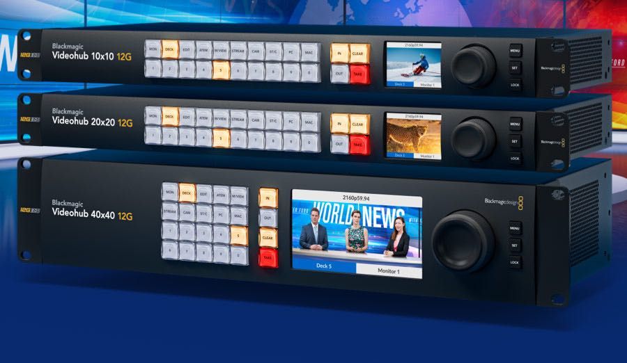 Blackmagic Design Videohub 10x10 12G