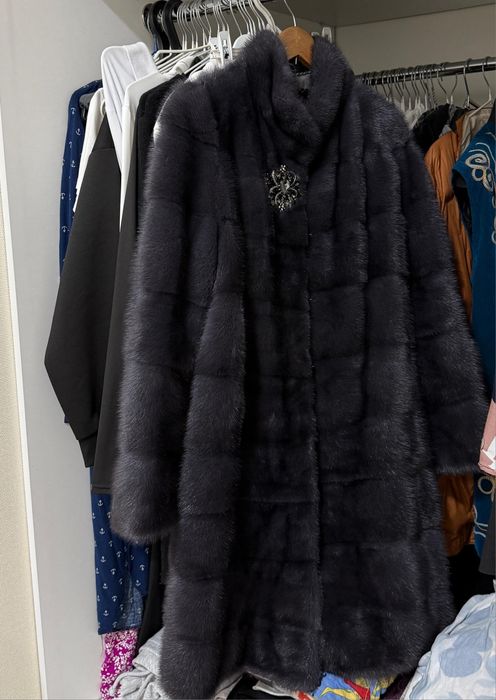 Шуба норкавая натуральная