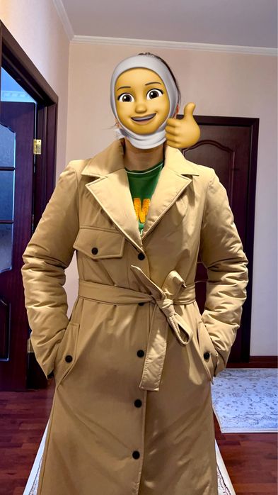 Пуховик-пальто зима