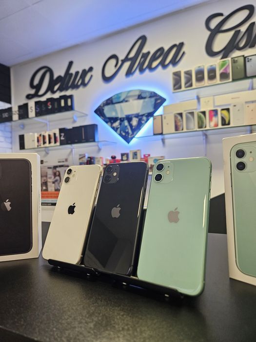Iphone 11 / Green/Black / 64/128 GB / DeluxGSM