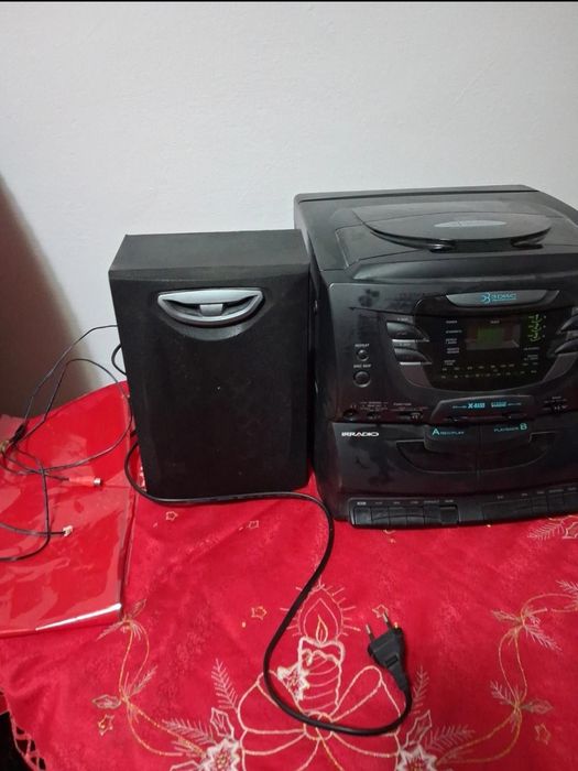 Boombox audio sistem functional