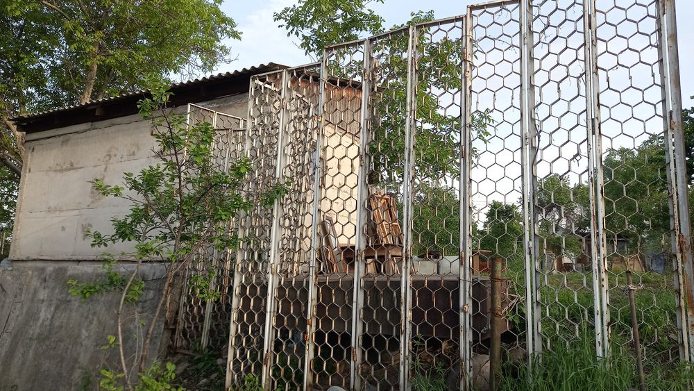 Забор металический