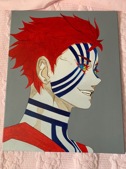 Картина «Аказа» из аниме клинок рассекающих демонов