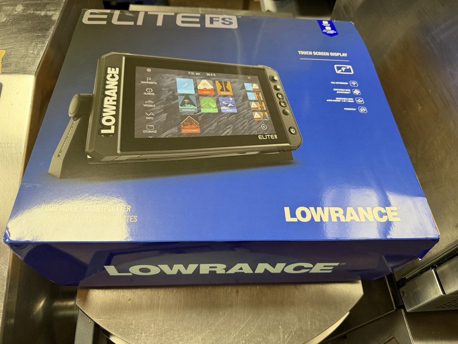 LOWRANCE Elite-9 FS Combo НОВ 2 години гаранция