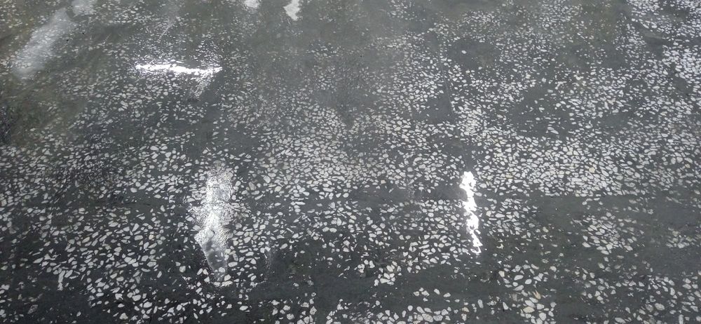 Полы из мраморной крошки