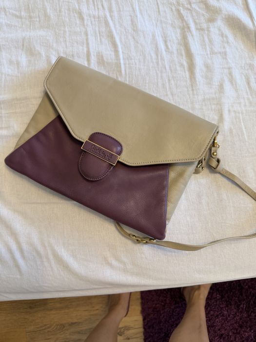 Plic/geanta Musette piele