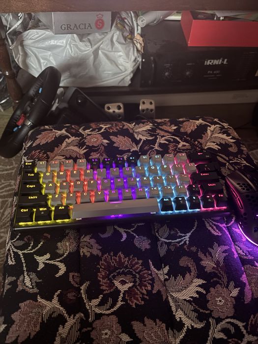 gaming keyboard white shark Wakizashi-2