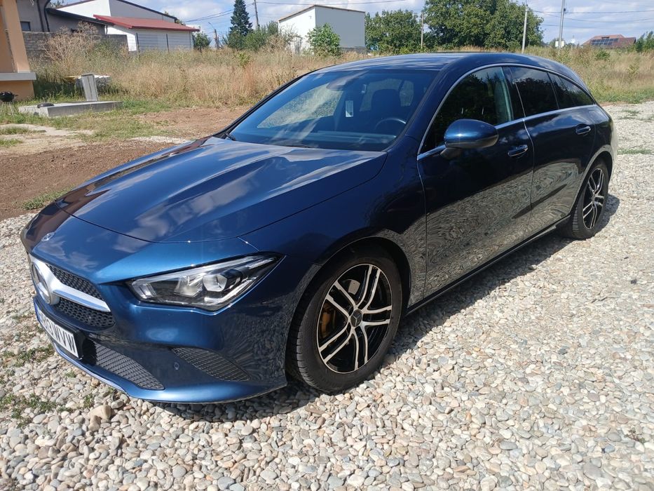 Mercedes CLA180D, shooting brake.
