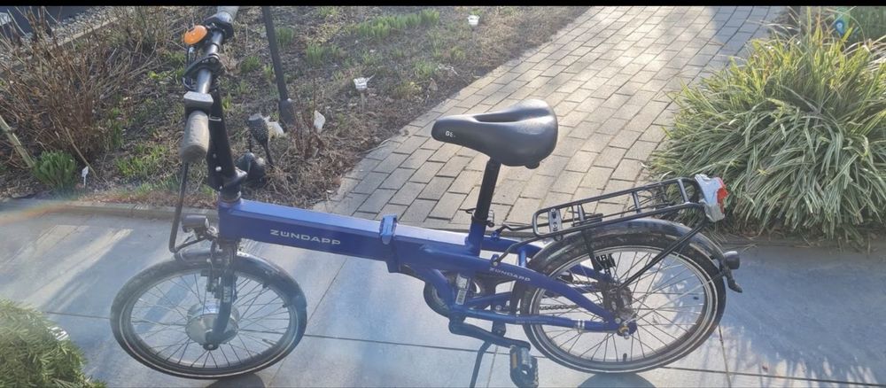 Bicicletă electrică pliabilă Zündapp, green 1.0 city series
