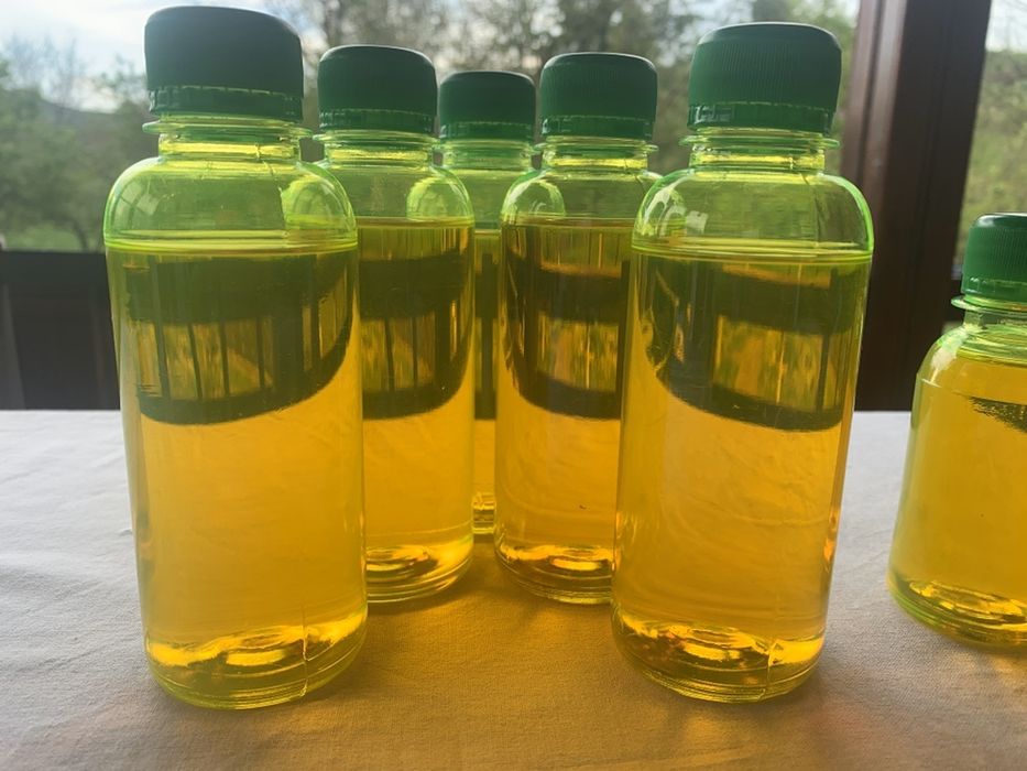 Flacon 50ml solutie uv substanta contrast freon pentru depistare pori