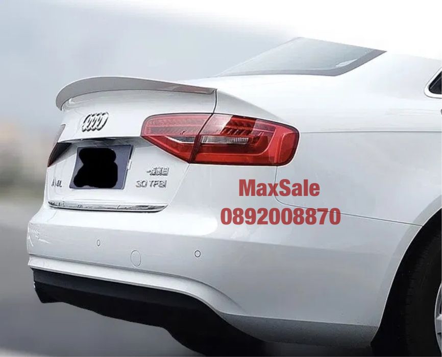 Лип спойлер багажник на Audi A4 B8 lip spoiler abt ауди а4 б8