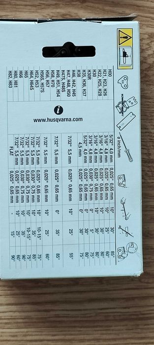 нови вериги Husqvarna, McCulloch за моторен трион,резачка