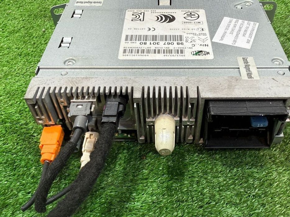 Amplficator audio 2013 peugeot 208 1.4 diesel cod oem 9806730180 2012-2018