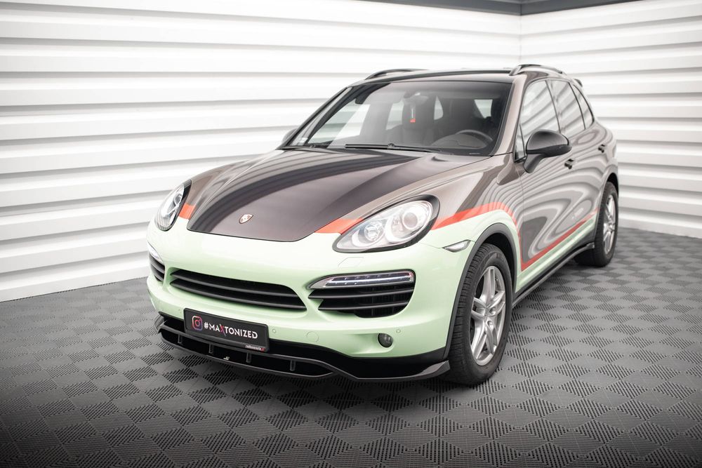Спойлер за предна броня Maxton design за Porsche Cayenne Mk2