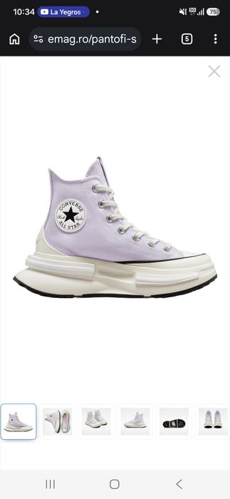Converse star legasy cx hi chucks run lila