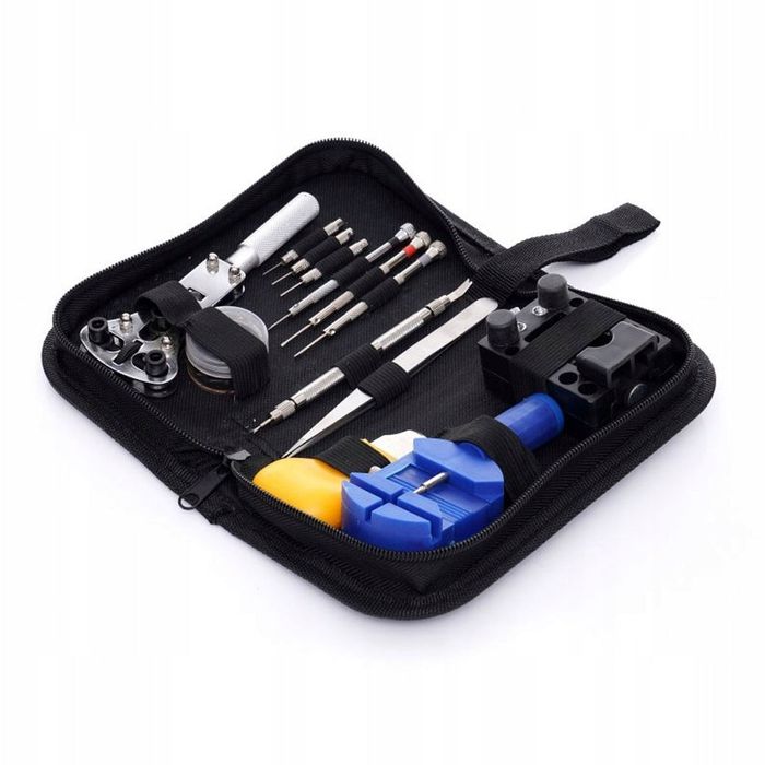 Trusă de reparat Ceasuri cu toate accesoriile pentru  Ceasuri