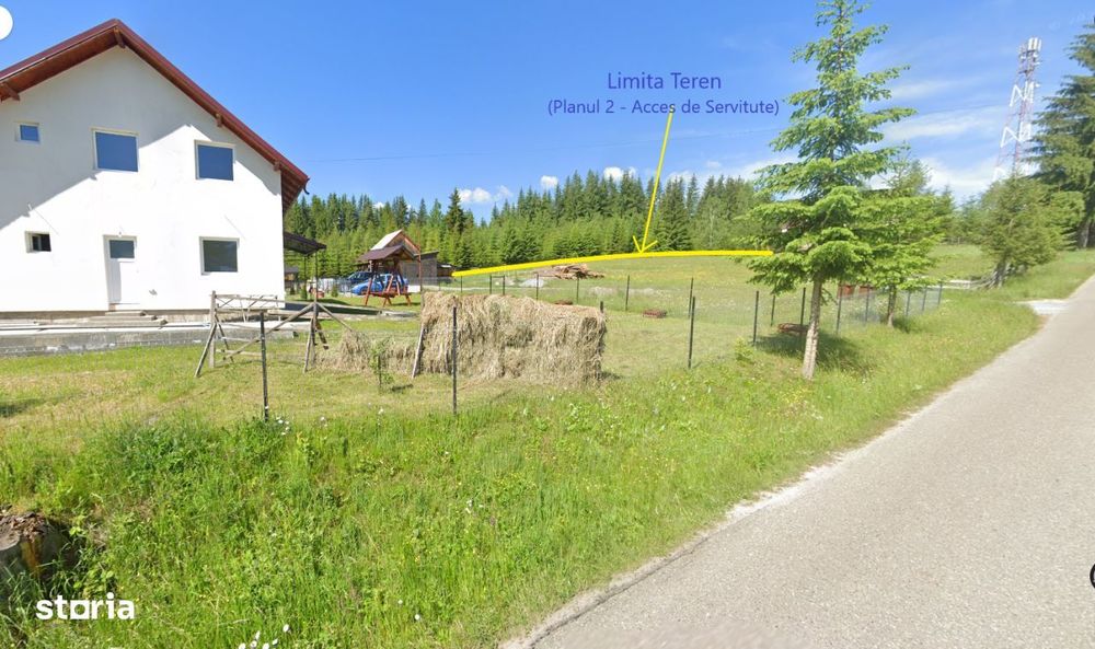 Neagra Sarului - Saru Dornei, Teren S = 6450 mp; 13 km de Vatra Dornei